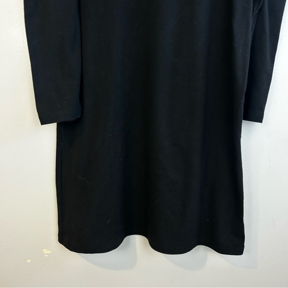 Pomander Place Black Vesty Puff Sleeve Mini Dress Size Large - Picture 10 of 10